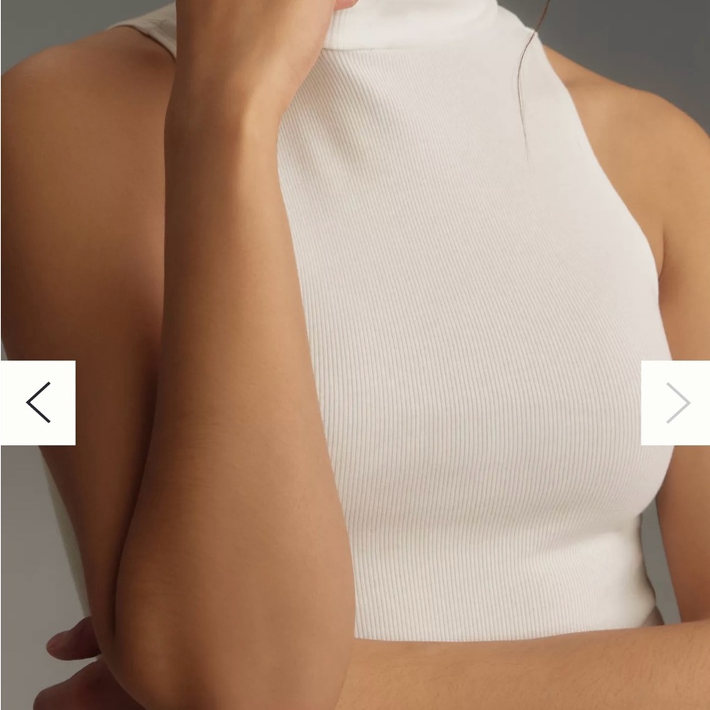 Reformation Sleeveless Cream Dress New XS Stunning NEW - Picture 6 of 15